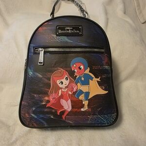Loungefly Marvel WandaVision Chibi Static Mini Backpack